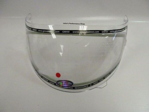 Gmax double lens clear helmet shield fits gm54s 72-0897