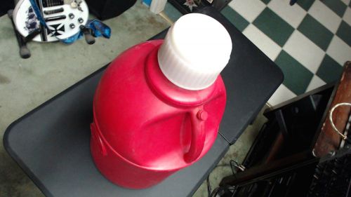 Rci 5 gallon heavy duty racing fuel can jug container red usa