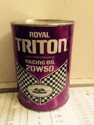 Royal triton racing oil for chevrolet , ford &lt; studebaker , nash , kf cars and m