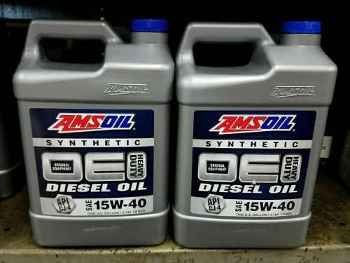Syntheticdiesel motor oil - amsoil 15w-40 8 quarts (2 gallons)