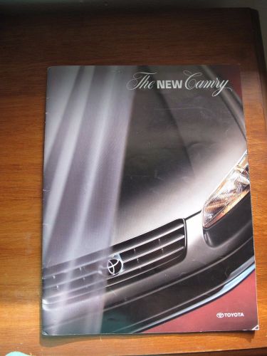 1997 toyota camry ce le xle original sales brochure catalog 31 pages 10&#034; x 13&#034;