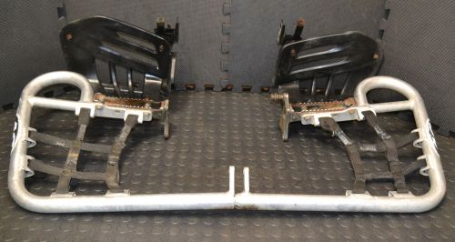 Yamaha 660 raptor ac racing nerf bars nerfbars heel guard yfm660r foot rests