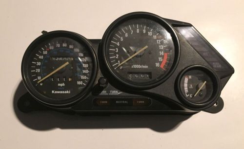 1991 kawasaki zx600 ninja zx-6 gauge cluster speedometer 1990-1993