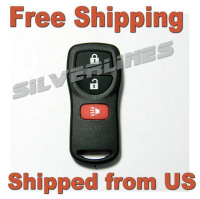 2002-2006 new nissan xterra remote shell keyless entry fob key case n3