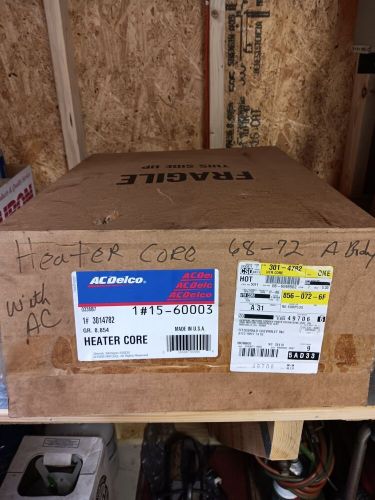 1968-72 GM A Body Heater Coil with AC part # 3014782, US $100.00, image 7