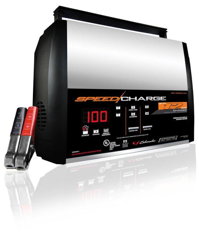Schumacher speedcharge 12/8/3 amp charger/maintainer/tester battery car truck