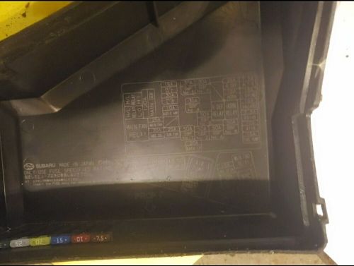 2008 Subaru Impreza 2.5L Auto Hatchback engine compartment Base Fuse Box, C $120.00, image 2