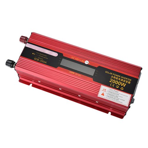 LED Car Car Converter Power Inverter Charger DC 12V to AC 110V Car 2000W-, US $, image 2