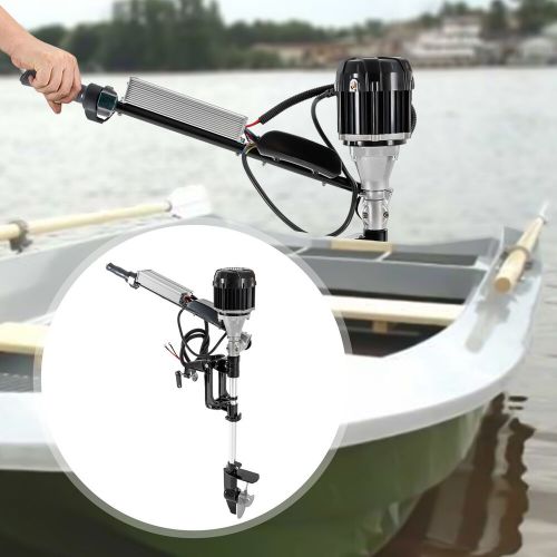 48V Electric Outboard Motor Fishing Boat Engine 4800rpm Trolling Motor 1000W, US $284.05, image 10