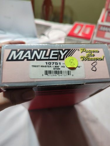 Manley 10751-8 1.600" small block chevy street master exhaust valves set of 8
