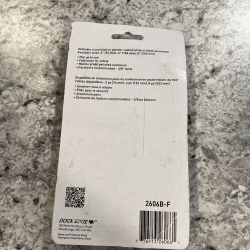 Dock Edge Flip Up Folding 6” Cleat Boat, Solid Almag 35 Marine Grade Aluminum, US $22.50, image 6