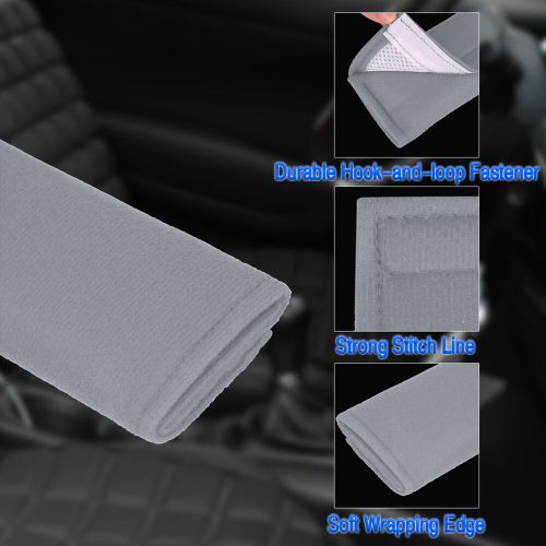 4pcs Universal Gray Seat Belt Cover Shoulder Pad Strap Protector for Car Truck, AU $15.87, image 3