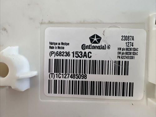 Body Control Module 68236153AC Ram 1500, US $123.01, image 3