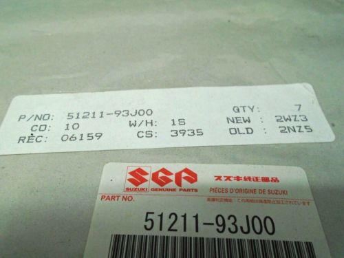 OEM Suzuki Engine Holder Gasket 51211-93J00 New Old Stock In Original Packaging, US $73.99, image 7