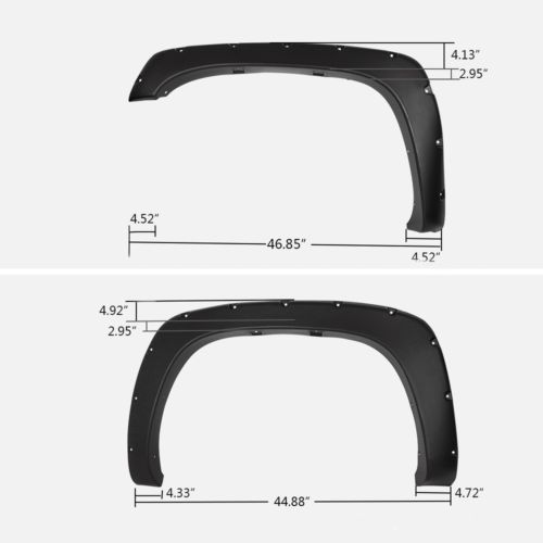 1999-2006 Chevrolet Silverado GMC Right Front Fender Flare, 1500, 2500, US $146.99, image 11