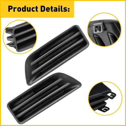 FIT FOR HONDA ACCORD LX EX 2006 2007 FOG LAMP COVER BLACK RIGHT & LEFT SIDE, US $17.99, image 9