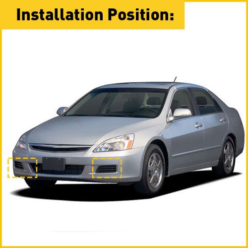 FIT FOR HONDA ACCORD LX EX 2006 2007 FOG LAMP COVER BLACK RIGHT & LEFT SIDE, US $17.99, image 10