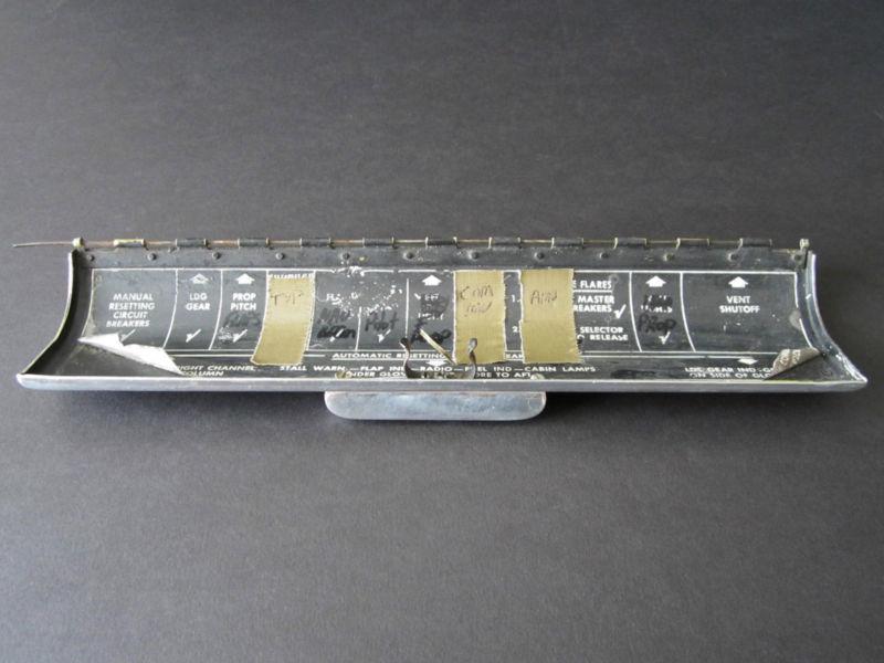 Beechcraft Bonanza Chrome Subpanel Door, US $75.00, image 4