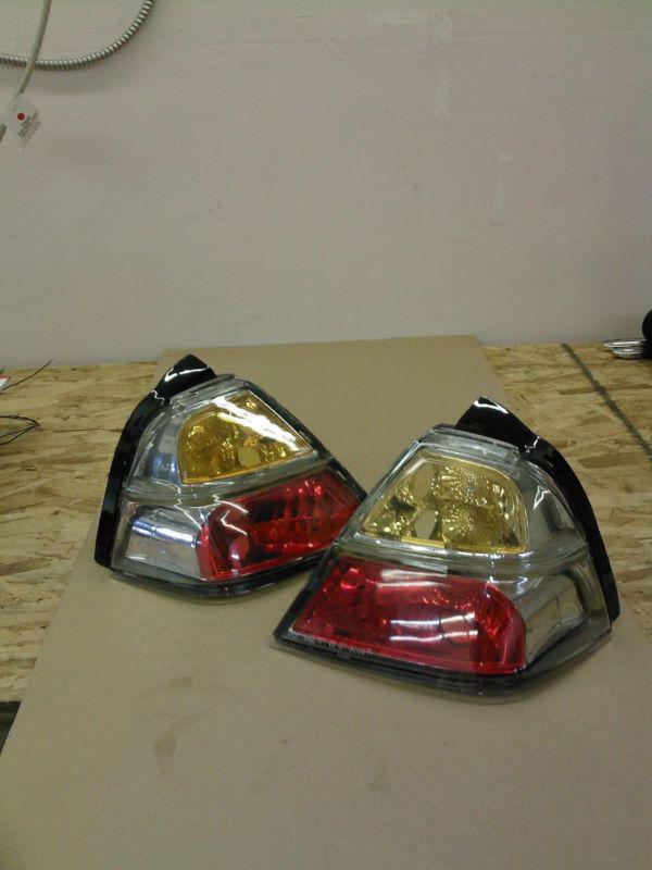 Honda gl1800 clear saddlebag lights