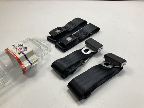 Safetboy STBSB2LSBK 2-Point Non-Retractable Lap Seat Belts, PAIR, HOT ROD, US $46.95, image 4