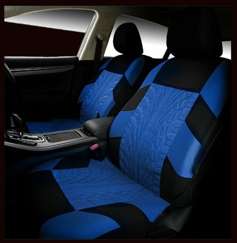 Car Seat Covers Protectors Blue Black Full Set Fabric For Citroen Xsara Picasso, US $72.03, image 7