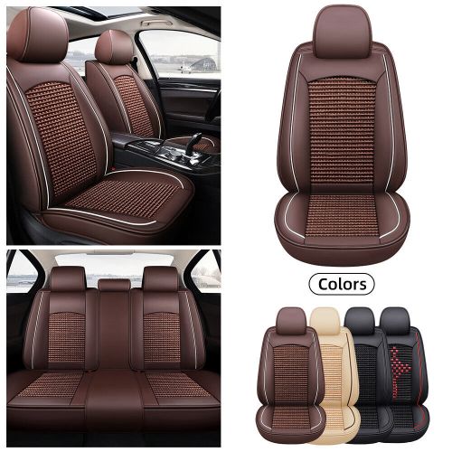 2/5-Seats Car Seat Covers PU Leather Front /Full Set Cushion For Hummer, US $79.99, image 28