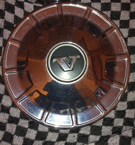 Vintage Volvo 'V' 140 Series 144 Chrome Hub Caps X 5, US $, image 2