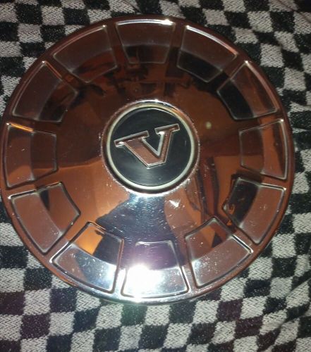 Vintage Volvo 'V' 140 Series 144 Chrome Hub Caps X 5, US $, image 3