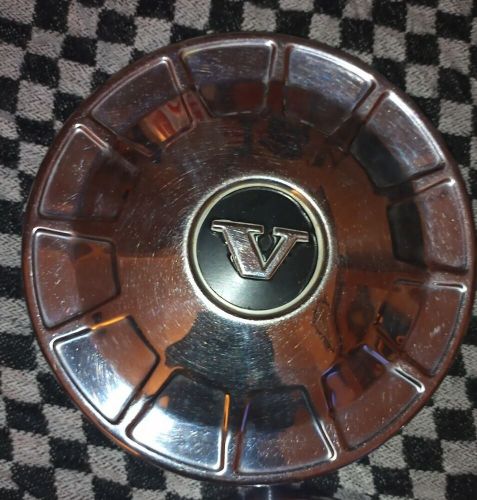 Vintage Volvo 'V' 140 Series 144 Chrome Hub Caps X 5, US $, image 5