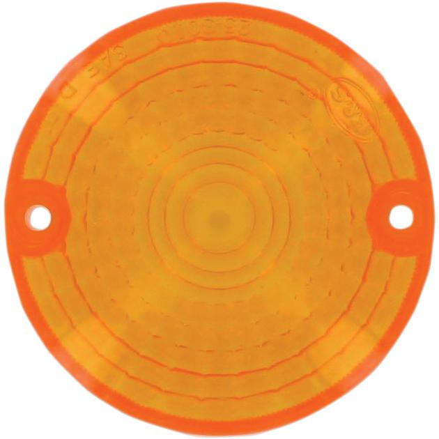 K&s dot turn signal lens front/rear amber fits suzuki gs550l 1980-1982