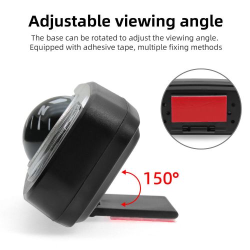3 in 1 Car Navigation Compass BallDashboard Thermometer for Boat Marine Truck, AU $17.00, image 12