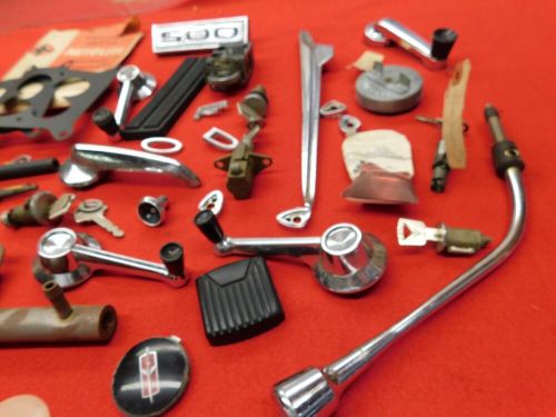 LOT of 38 NOS / USED vintage 1950s 1960s 1970s 1980s Ford Lincoln Mercury parts, US $9.99, image 5