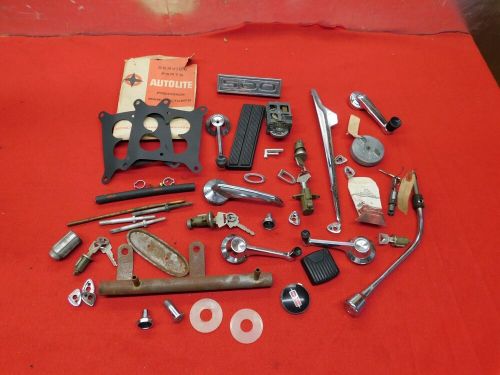 LOT of 38 NOS / USED vintage 1950s 1960s 1970s 1980s Ford Lincoln Mercury parts, US $9.99, image 7