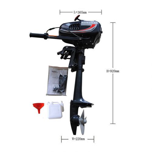 Air/Water Cooling 3.5HP-7HP 2/4 Stroke Outboard Motor Marine Boat Engine, US $198.13, image 7