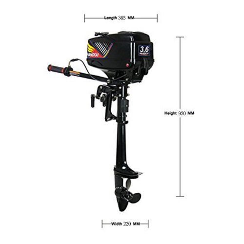 Air/Water Cooling 3.5HP-7HP 2/4 Stroke Outboard Motor Marine Boat Engine, US $198.13, image 14