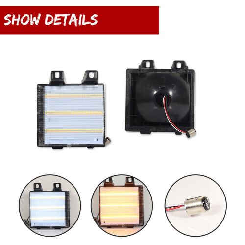 Switchback LED Signal Side Corner Marker Lights For 81 82 Chevy GMC Pickup Truck, US $69.99, image 8