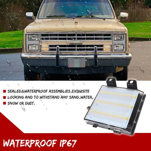 Switchback LED Signal Side Corner Marker Lights For 81 82 Chevy GMC Pickup Truck, US $69.99, image 9