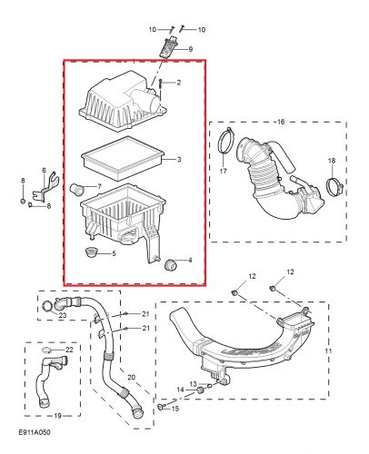 Air Filter Box Housing - MG ZS 2017-2023 1.0 Petrol GENUINE, US $, image 9