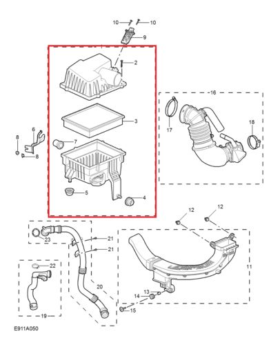 Air Filter Box Housing - MG ZS 2017-2023 1.0 Petrol GENUINE, US $, image 16
