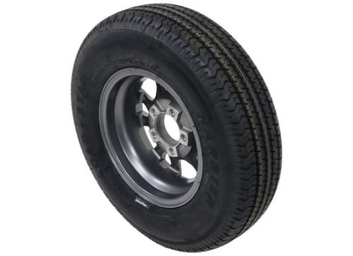 Karrier ST185/80R13 Radial Trailer Tire with 13" Aluminum Wheel - 5 on 4-1/2 - L, US $187.99, image 3