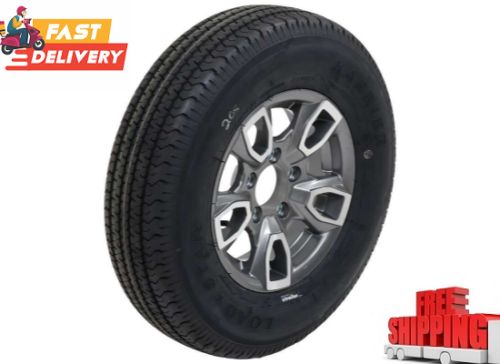 Karrier ST185/80R13 Radial Trailer Tire with 13" Aluminum Wheel - 5 on 4-1/2 - L, US $187.99, image 13