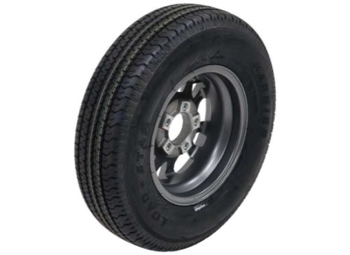 Karrier ST185/80R13 Radial Trailer Tire with 13" Aluminum Wheel - 5 on 4-1/2 - L, US $187.99, image 24