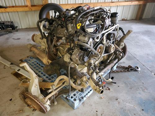 Mercedes om642 diesel engine and transmission