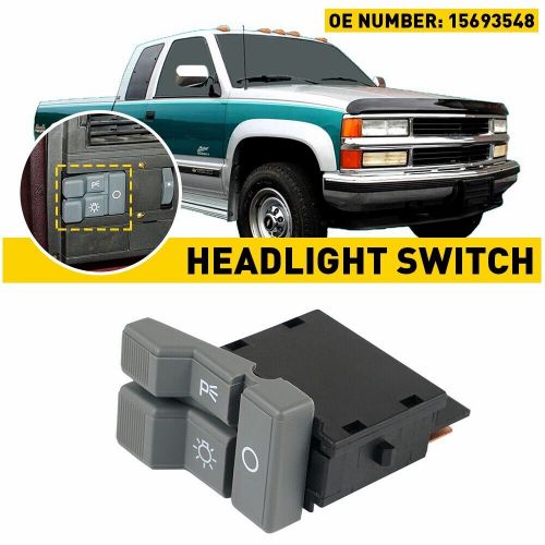 Headlight Parking Light Rocker Switch Fits 90-94 Chevrolet GMC K1500 K2500 K3500, US $13.99, image 7