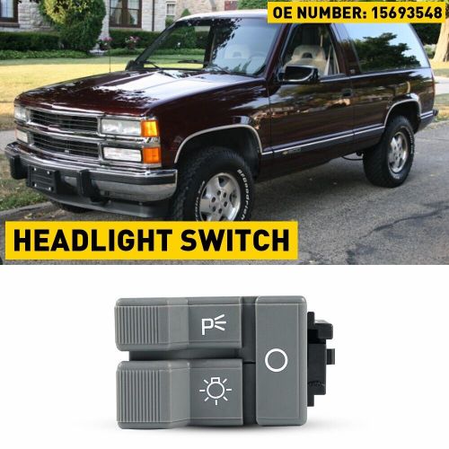 Headlight Parking Light Rocker Switch Fits 90-94 Chevrolet GMC K1500 K2500 K3500, US $13.99, image 8