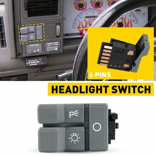 Headlight Parking Light Rocker Switch Fits 90-94 Chevrolet GMC K1500 K2500 K3500, US $13.99, image 13