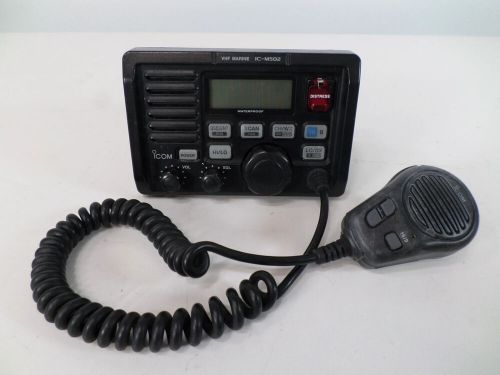 Icom IC-M502 DSC Marine VHF Radio with Attached Mic - *Tested*, US $299.99, image 8