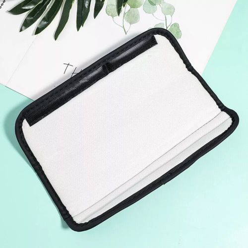 Red 2Pcs Comfortable Carbon Fiber Car Seat Belt Cover Soft Strap Pad Shoulder, US $8.88, image 3