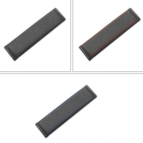 Red 2Pcs Comfortable Carbon Fiber Car Seat Belt Cover Soft Strap Pad Shoulder, US $8.88, image 7