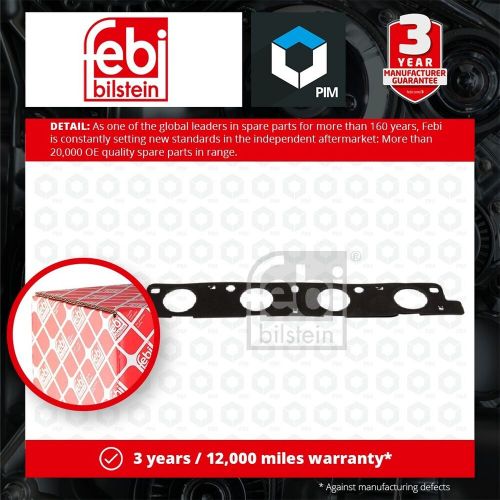 Exhaust Manifold Gasket fits SEAT LEON 1P1 1.8 2.0 05 to 12 06F253039E Febi New, US $, image 2